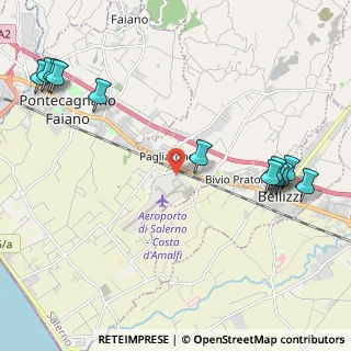 Mappa Aeroporto Salerno-Pontecagnano, 84090 Montecorvino Pugliano SA, Italia (3)