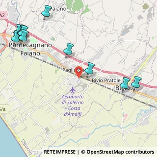 Mappa Aeroporto Salerno-Pontecagnano, 84090 Montecorvino Pugliano SA, Italia (3.35)