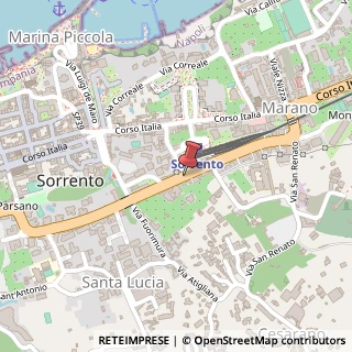 Mappa Via degli Aranci, 67, 80067 Sorrento, Napoli (Campania)