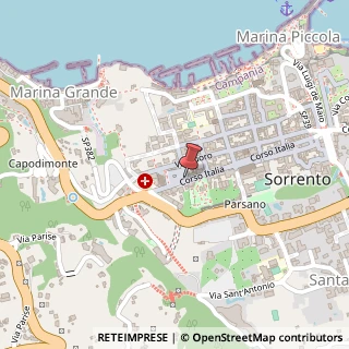 Mappa Corso Italia, 4, 80067 Sorrento, Napoli (Campania)