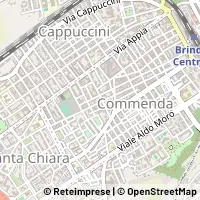 Mapa Brindisi