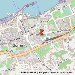Mappa Via Marziale, 7, 80067 Sorrento, Napoli (Campania)