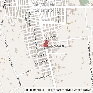 Mappa Via Enrico de Nicola, 8, 72018 San Michele Salentino, Brindisi (Puglia)
