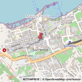 Mappa Corso Italia, 136, 80067 Sorrento, Napoli (Campania)