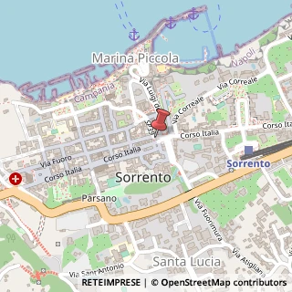 Mappa Piazza Torquato Tasso, 28, 80067 Sorrento, Napoli (Campania)