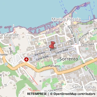 Mappa Via Tasso Torquato, 15, 80067 Sorrento, Napoli (Campania)