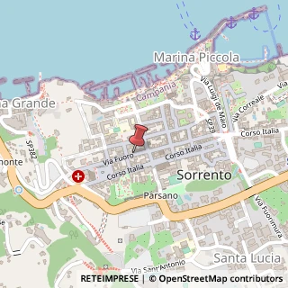 Mappa Via Fuoro, 26, 80067 Sorrento, Napoli (Campania)
