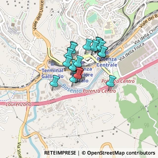 Mappa Piazzale Conad, 85100 Potenza PZ, Italia (0.3075)