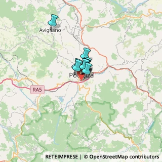 Mappa Via della Meccanica, 85100 Potenza PZ, Italia (2.87455)