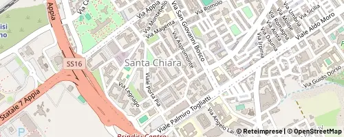 Mappa Brindisi