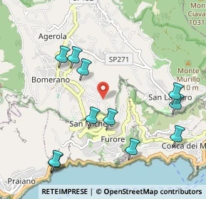 Mappa Via degli Ontanelli, 80051 Agerola NA, Italia (1.23273)