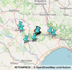 Mappa Via della Pace, 74014 Laterza TA, Italia (6.53688)