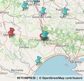 Mappa Via Sandro Pertini, 74011 Castellaneta TA, Italia (30.07706)