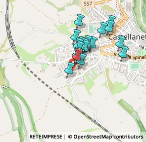 Mappa Via Sandro Pertini, 74011 Castellaneta TA, Italia (0.359)