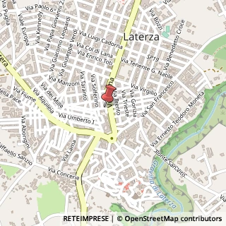Mappa Via Melegnano, 2, 74014 Laterza, Taranto (Puglia)