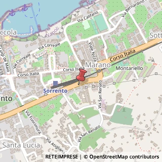Mappa Via degli Aranci, 119, 80067 Sorrento, Napoli (Campania)