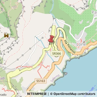 Mappa Via G. d'Amalfi, 16, 84011 Amalfi, Salerno (Campania)