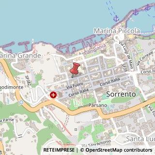 Mappa Via San Nicola, 19, 80067 Sorrento, Napoli (Campania)