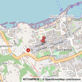Mappa Via Fuoro, 31, 80067 Sorrento, Napoli (Campania)