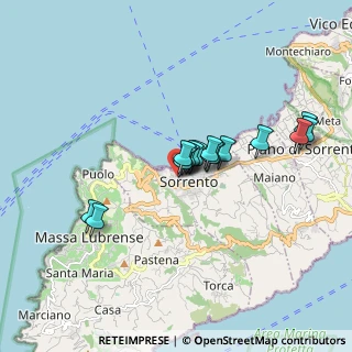Mappa Vico Primo Fuoro, 80067 Sorrento NA, Italia (1.39063)