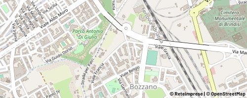 Mappa Brindisi
