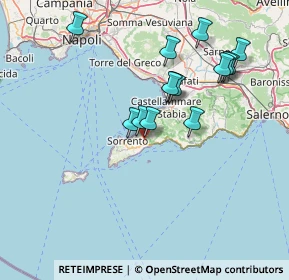 Mappa Via Traversa Petrulo, 80063 Piano di Sorrento NA, Italia (14.88929)