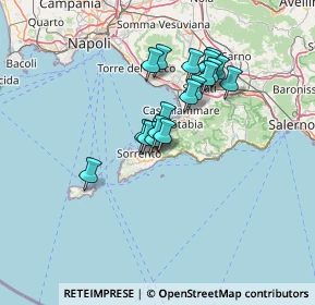 Mappa Via Traversa Petrulo, 80063 Piano di Sorrento NA, Italia (11.275)