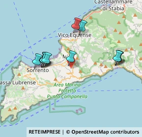 Mappa Via Traversa Petrulo, 80063 Piano di Sorrento NA, Italia (3.79333)