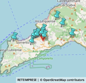 Mappa Via Traversa Petrulo, 80063 Piano di Sorrento NA, Italia (2.85091)