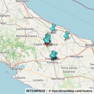 Mappa SP 26, 72013 Ceglie Messapica BR, Italia (7.26417)