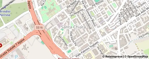 Mappa Brindisi
