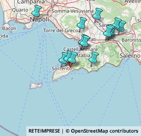 Mappa Via Meta - Amalfi, 80063 Piano di Sorrento NA, Italia (15.70467)