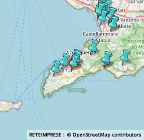 Mappa Via Vincenzo C A Ferraro, 80065 Sant'Agnello NA, Italia (9.483)