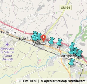 Mappa Via Tenente Paraggio, 84092 Bellizzi SA, Italia (2.1425)