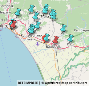 Mappa Via genovesi, 84092 Bellizzi SA, Italia (8.9855)