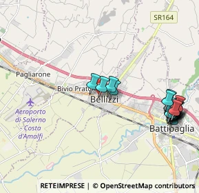 Mappa Via Daniele Manin, 84092 Bellizzi SA, Italia (2.5725)