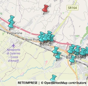 Mappa Via Daniele Manin, 84092 Bellizzi SA, Italia (2.3325)