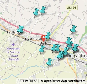 Mappa Via Daniele Manin, 84092 Bellizzi SA, Italia (2.306)