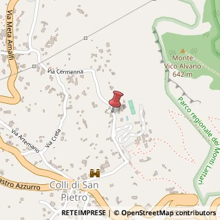 Mappa Via Cermenna, 37/45, 80063 Piano di Sorrento, Napoli (Campania)