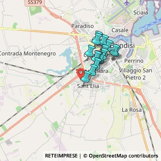 Mappa Piazza Raffaello, 72100 Brindisi BR, Italia (1.474)