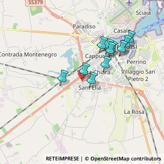 Mappa Piazza Raffaello, 72100 Brindisi BR, Italia (1.88583)