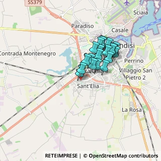 Mappa Piazza Raffaello, 72100 Brindisi BR, Italia (1.4395)