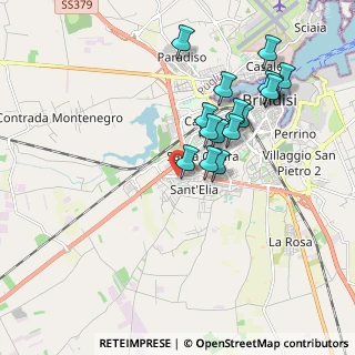 Mappa Piazza Raffaello, 72100 Brindisi BR, Italia (1.945)