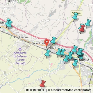 Mappa Via Luigi Settembrini, 84092 Bellizzi SA, Italia (3.058)