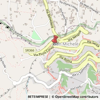 Mappa Via pizzocorvo 3, 84010 Furore, Salerno (Campania)