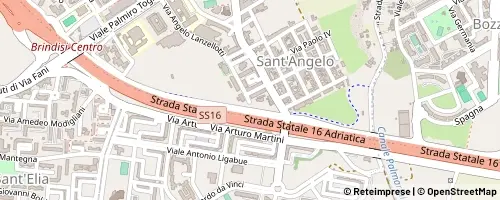 Mappa Brindisi