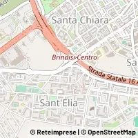 Mapa Brindisi