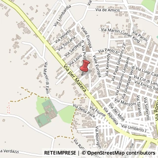 Mappa Via Molise, 5D, 74014 Laterza, Taranto (Puglia)