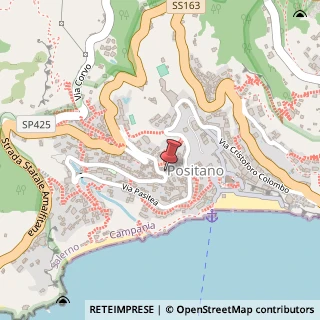 Mappa Via Pastiniello, 2, 84017 Positano, Salerno (Campania)