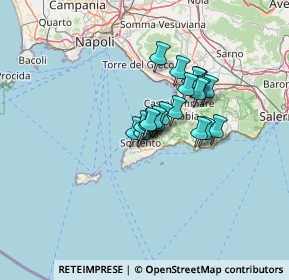 Mappa Via Bernardino Rota, 80067 Sorrento NA, Italia (8.7575)